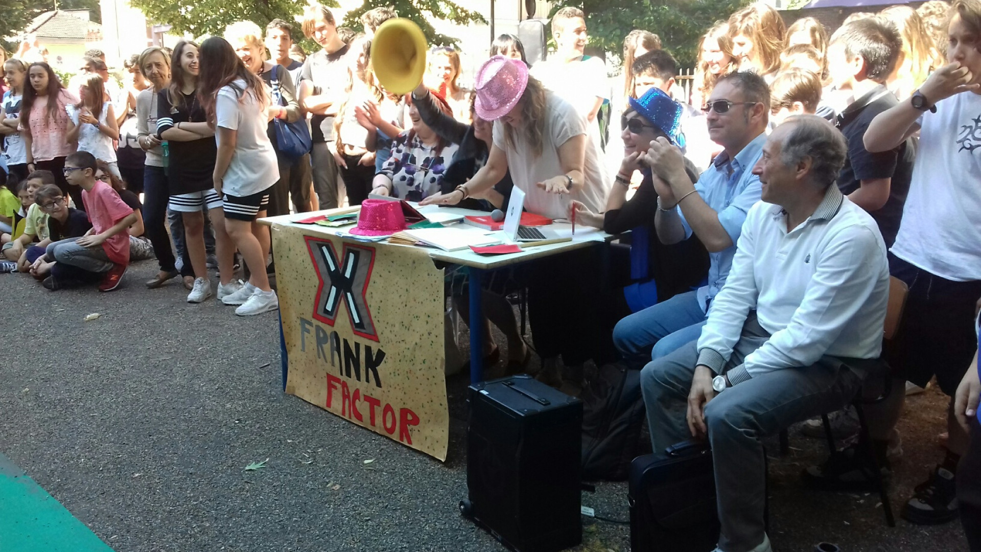 L'ultima campanella suona a ritmo di talent con gli "XFrankFactor"