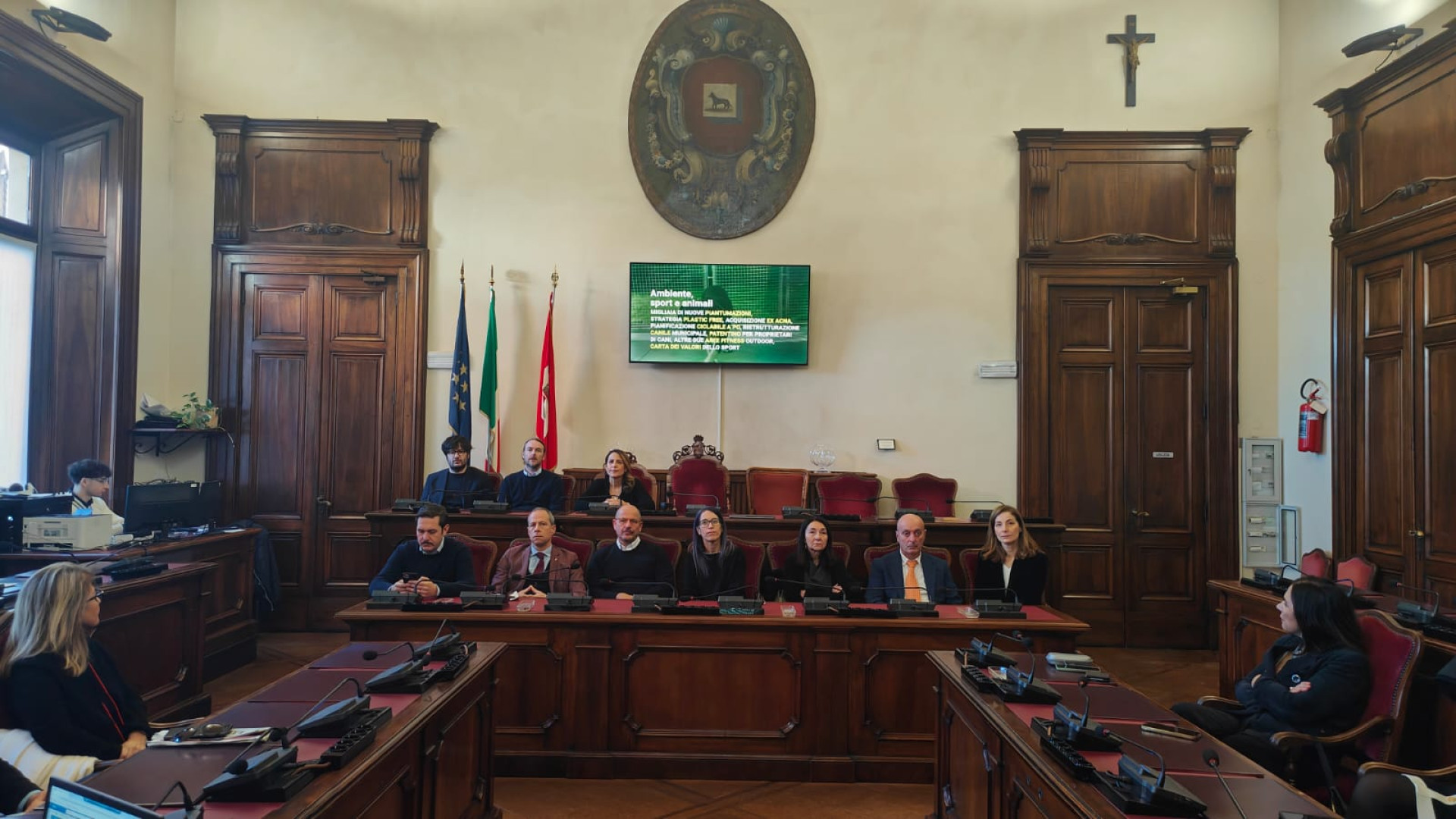Gli auguri della sindaca: "Il 2024 anno difficile, la nuova Cittadella migliora Piacenza"