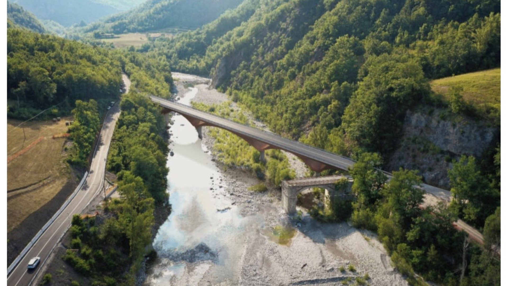 Trasporto eccezionale per ponte Lenzino, temporanea chiusura della Statale 45