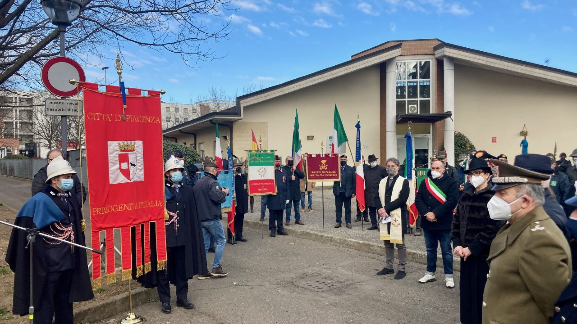 Massacri delle foibe, cerimonia in via Buozzi: "Non dimenticare gli orrori"