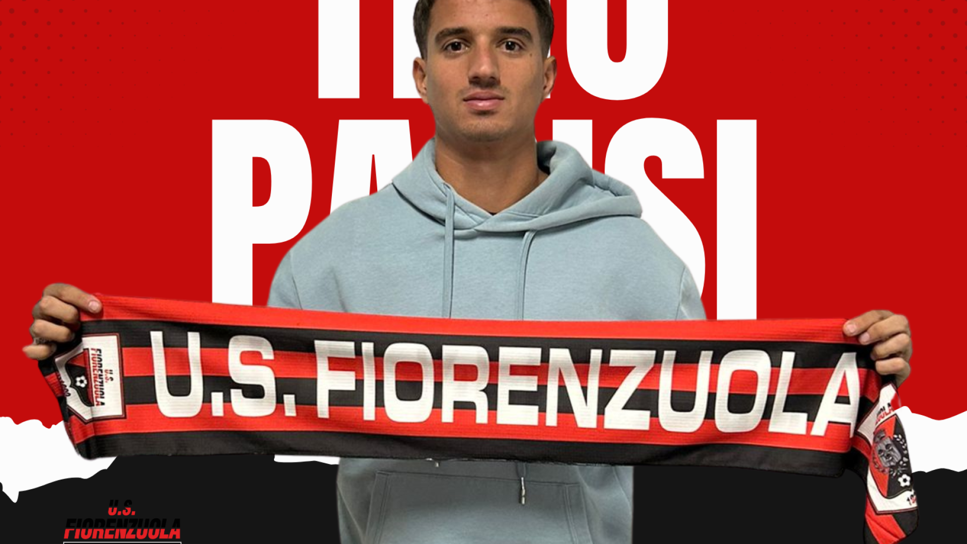 Tino Parisi al Fiorenzuola: domani primo allenamento con la maglia numero 3
