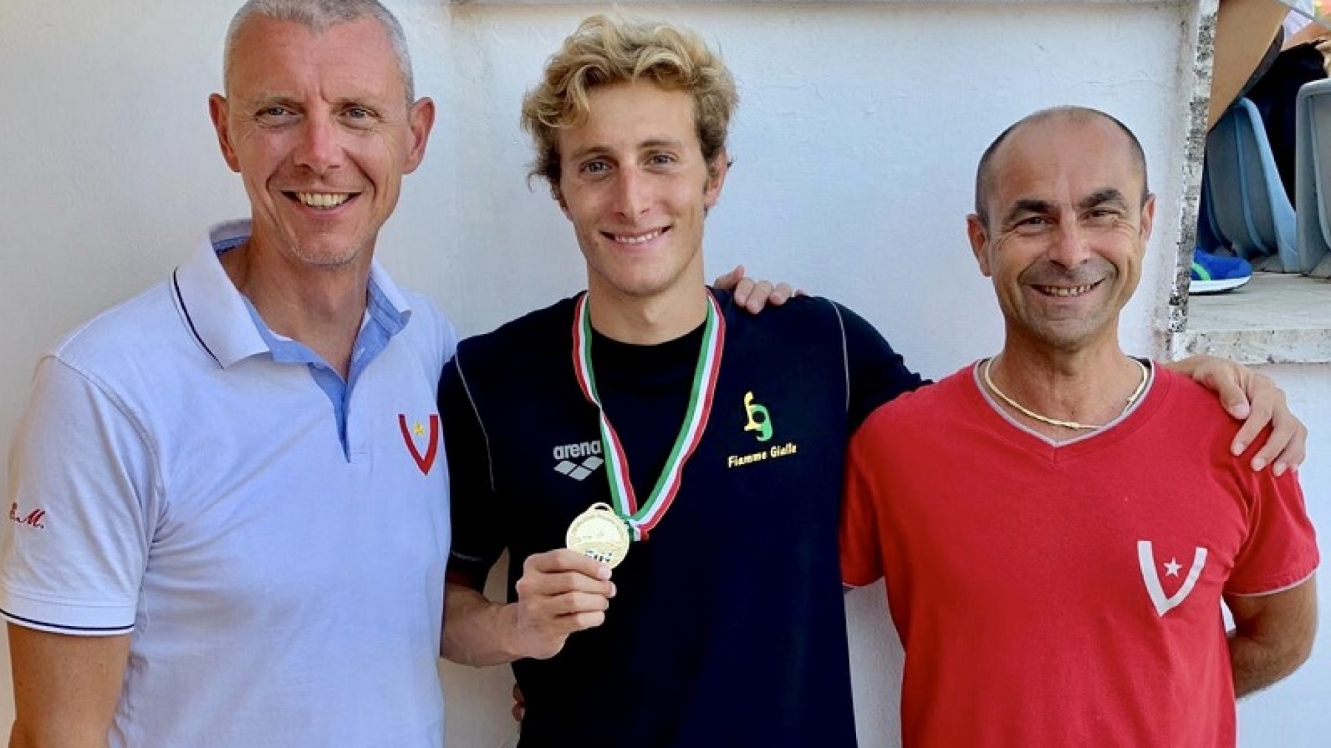 Giacomo Carini superlativo: medaglia d'oro nei 200 farfalla