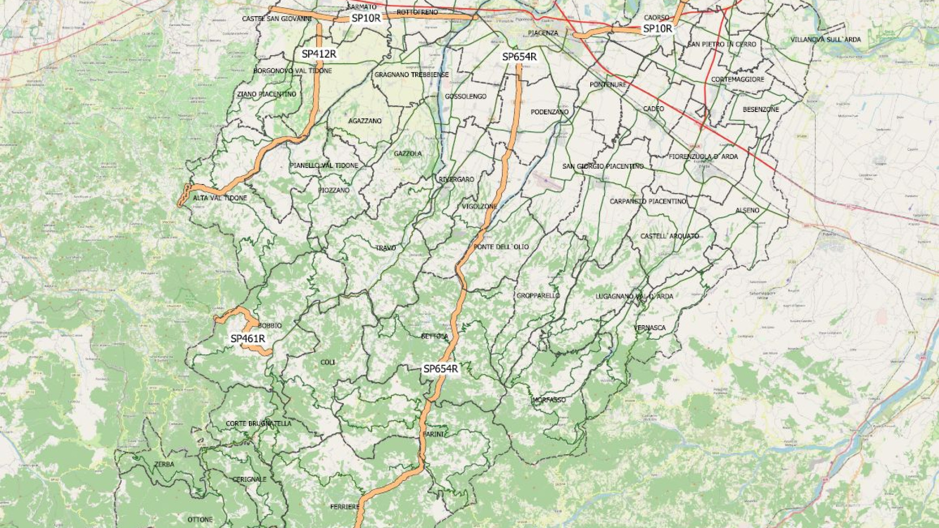 Dall'8 aprile la manutenzione di 150 chilometri di strade provinciali passa ad Anas