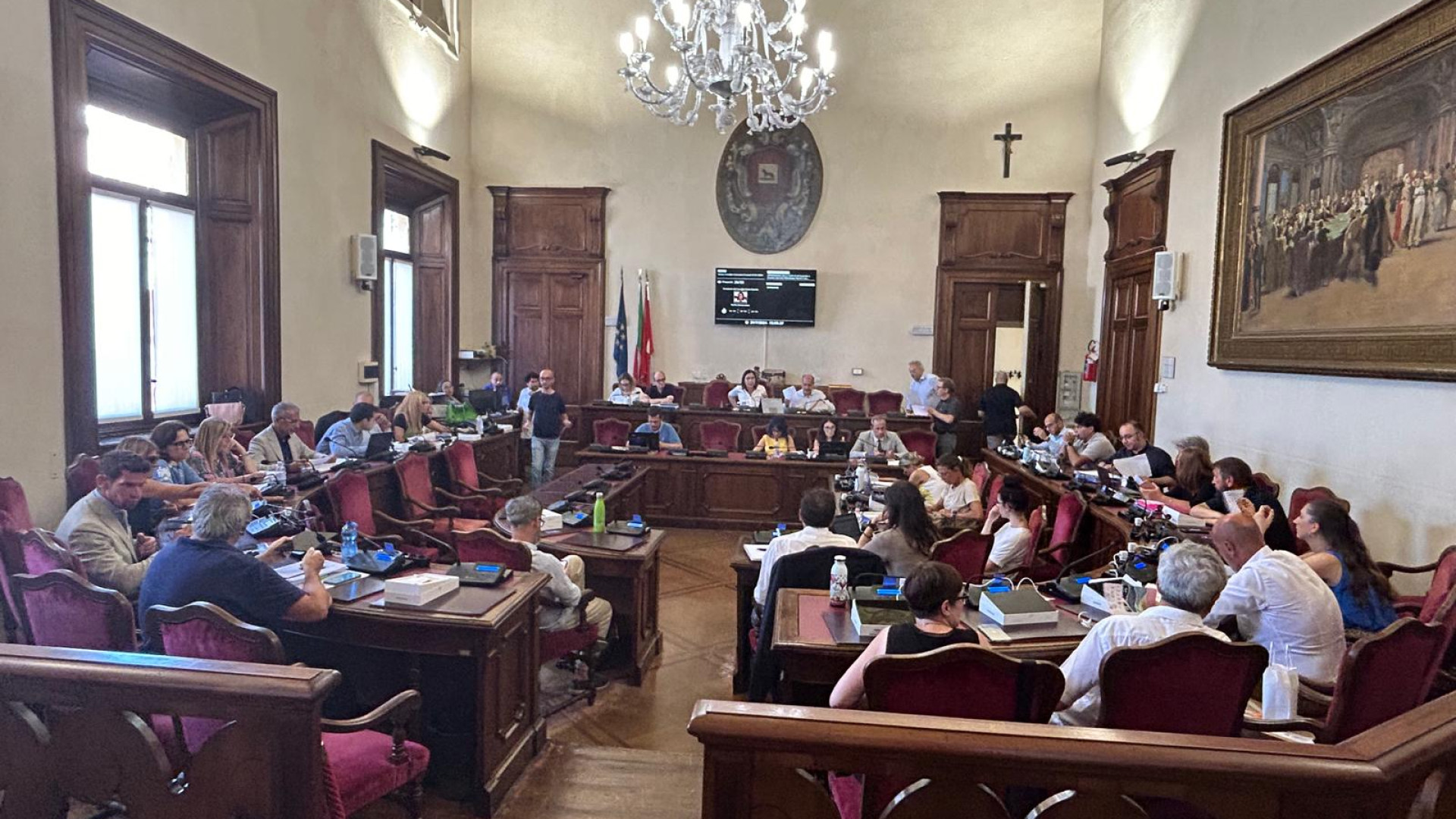 Il programma della giunta Tarasconi va in consiglio. Lega: "Ritardi sull'ospedale"
