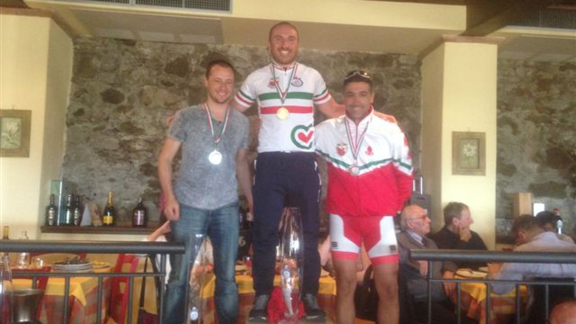 Ciclismo, maglia tricolore per un portacolori piacentino ai campionati dei vigili del fuoco