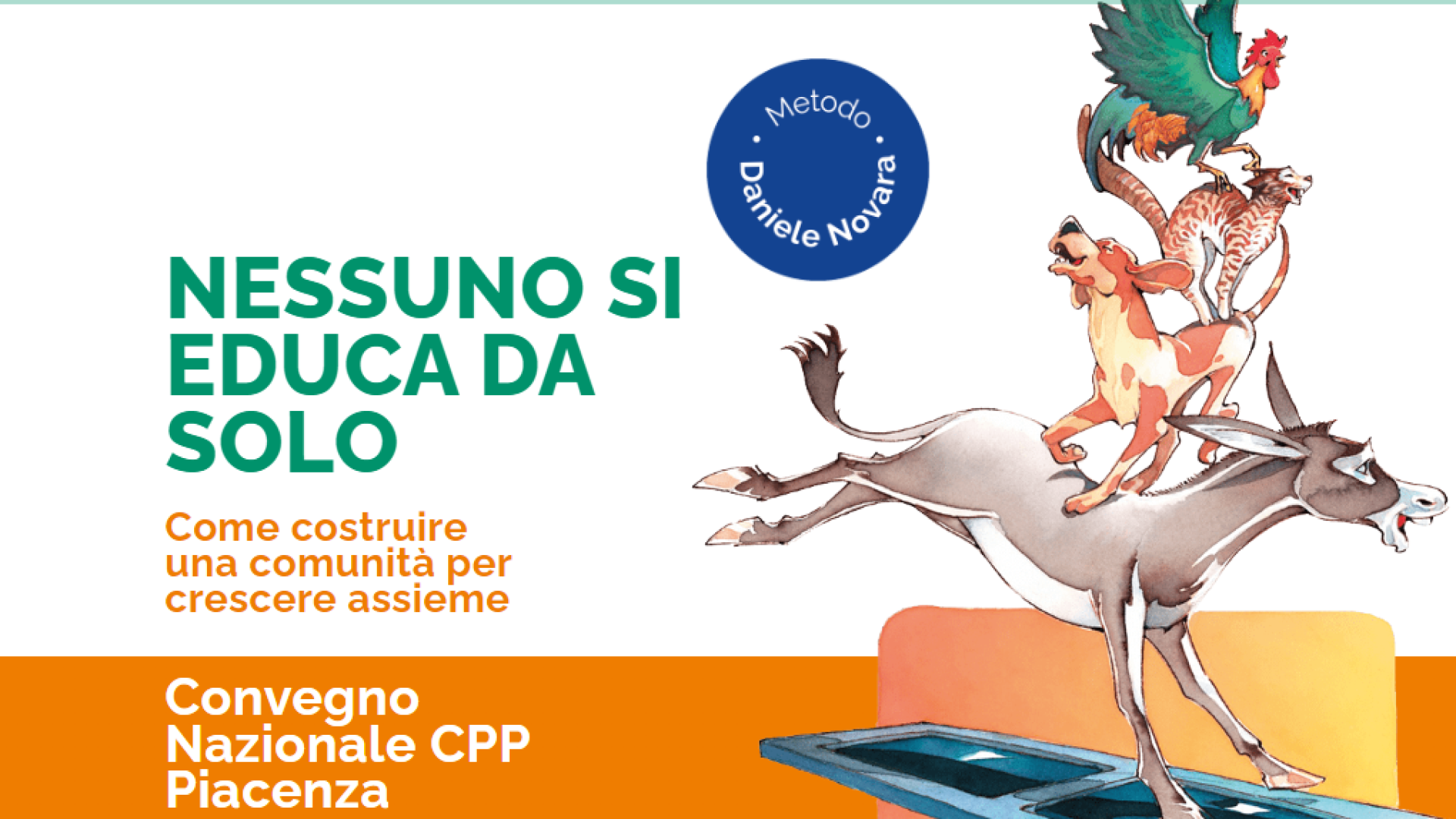 Anche Tamaro e Tommasi tra i relatori del convegno "Nessuno si educa da solo"