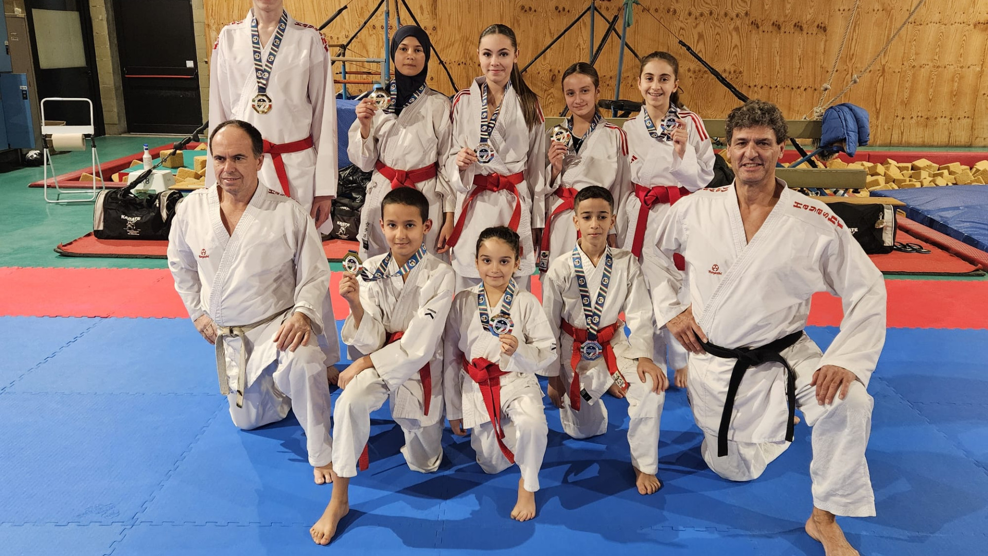 Sette medaglie per il Karate Farnesiana al Campionato nazionale Csen