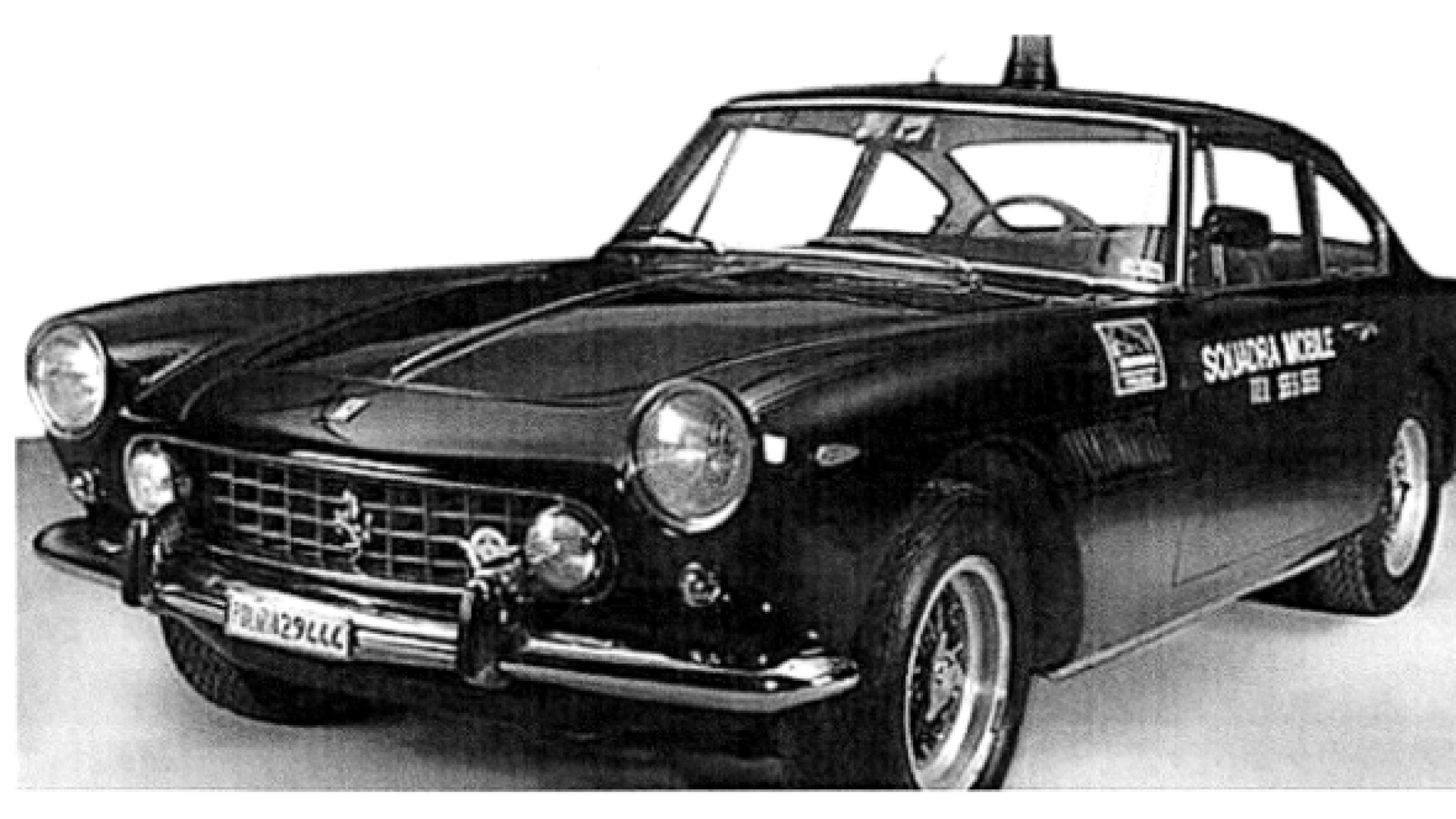 Anche la Ferrari 1962 della Polizia di stato sarà presente alla Vernasca silver flag