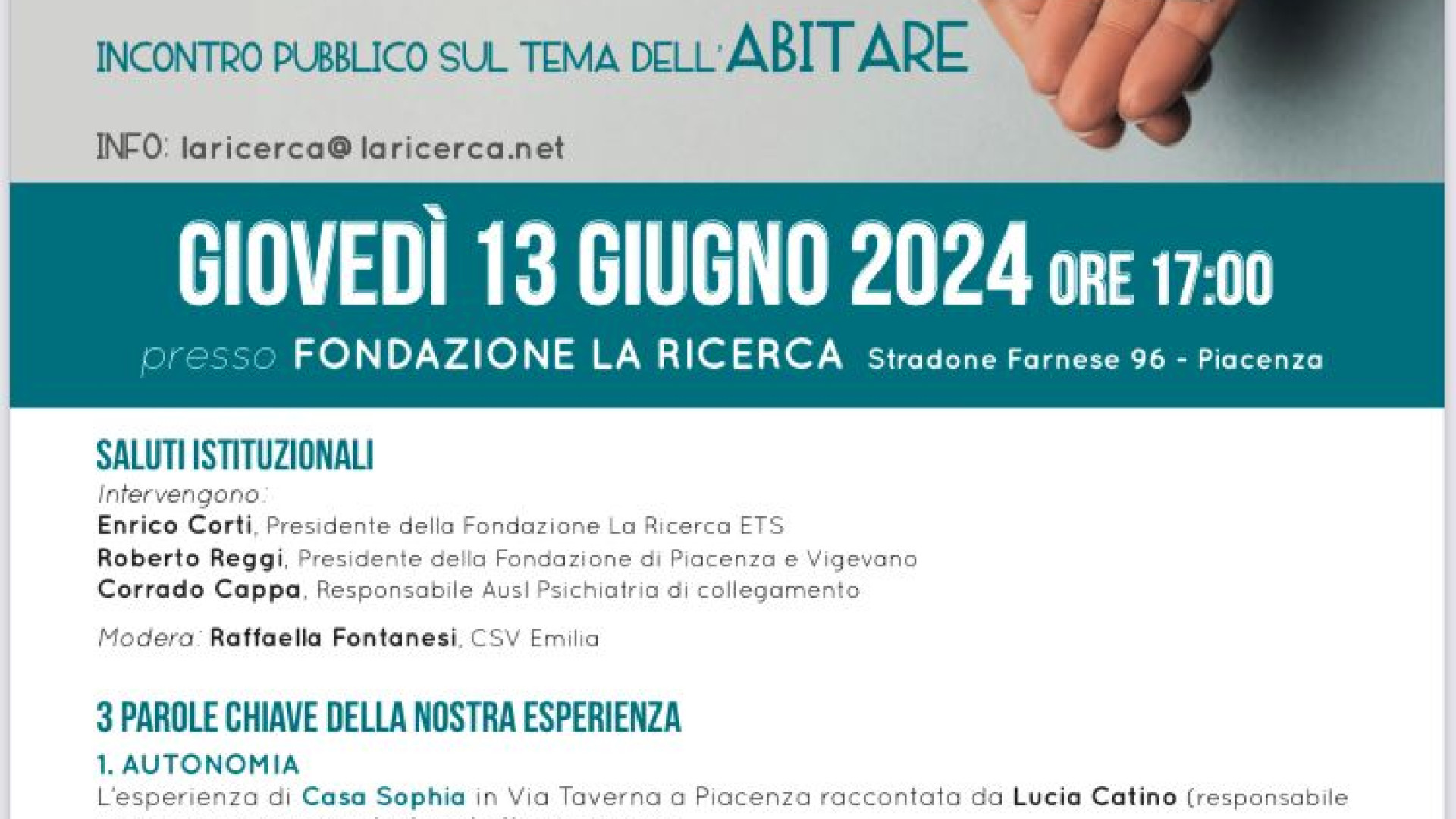 Contrastare l'esclusione sociale promuovendo un'autonomia nell'abitare
