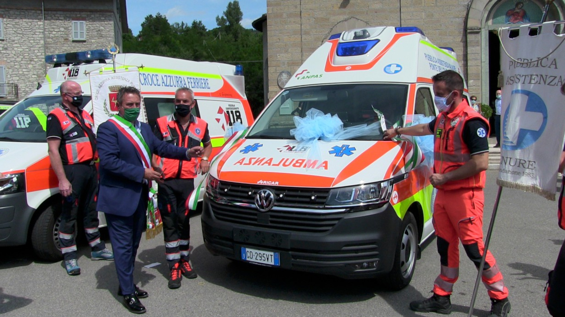 Pubblica assistenza Valnure, nuova ambulanza nel nome di Stefano Zanelli