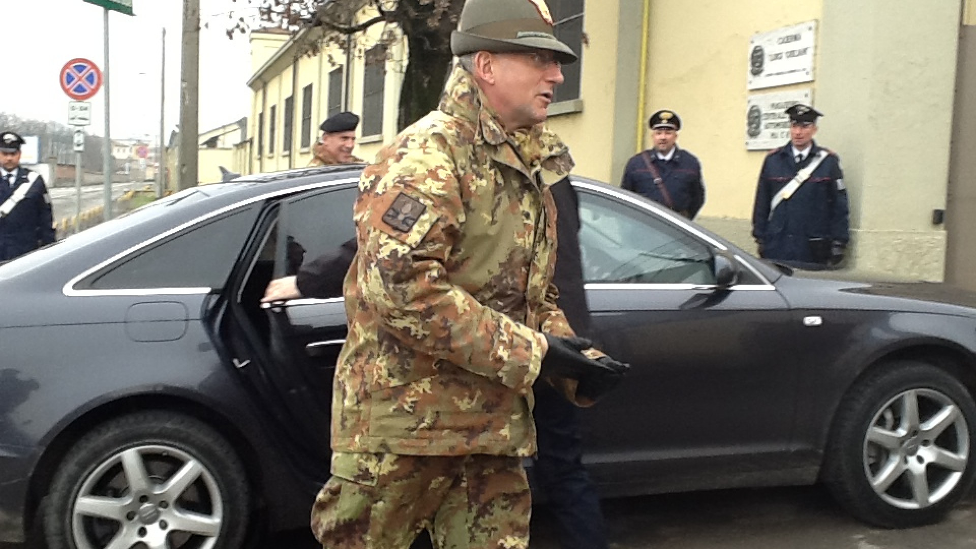 Visita "blindata" all'ex Arsenale e al Macra per il capo dell'Esercito
