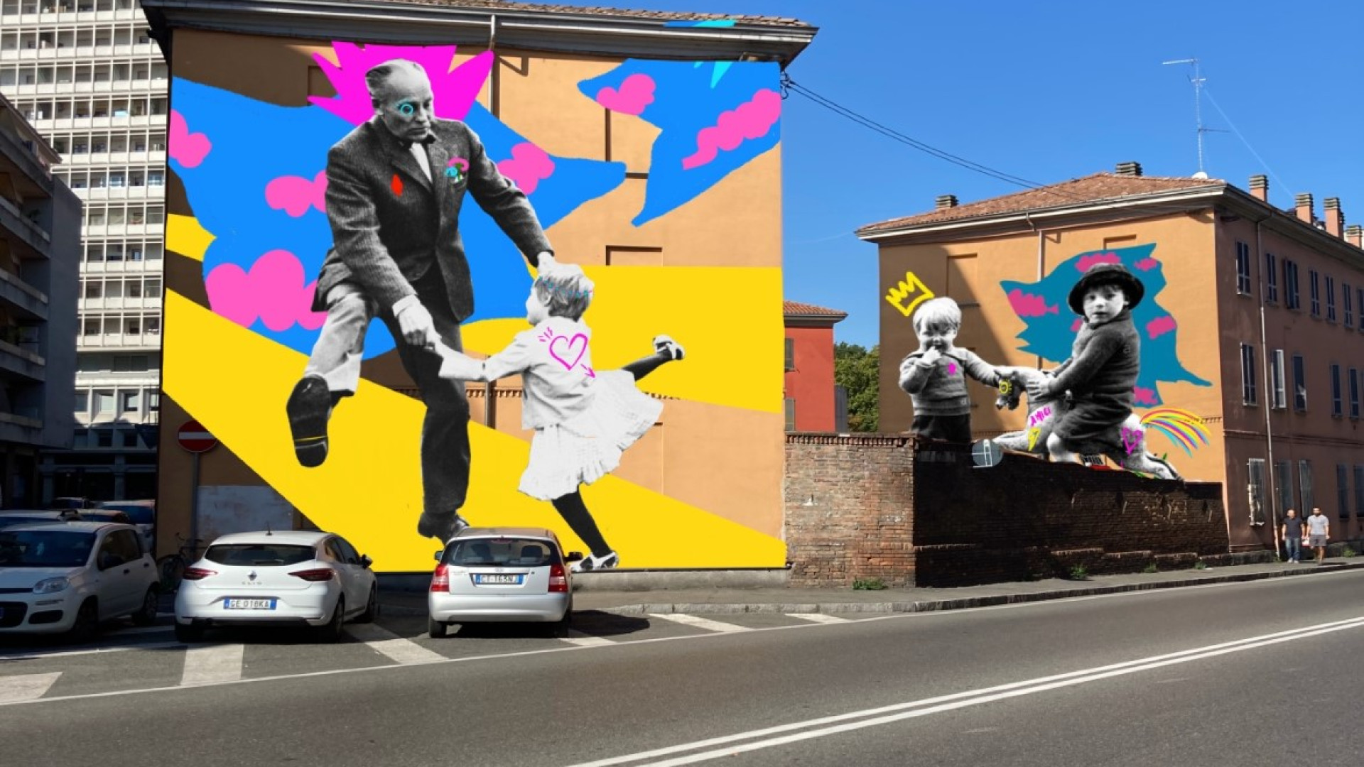 In via la Primogenita sorgerà un murales dedicato allo scambio intergenerazionale