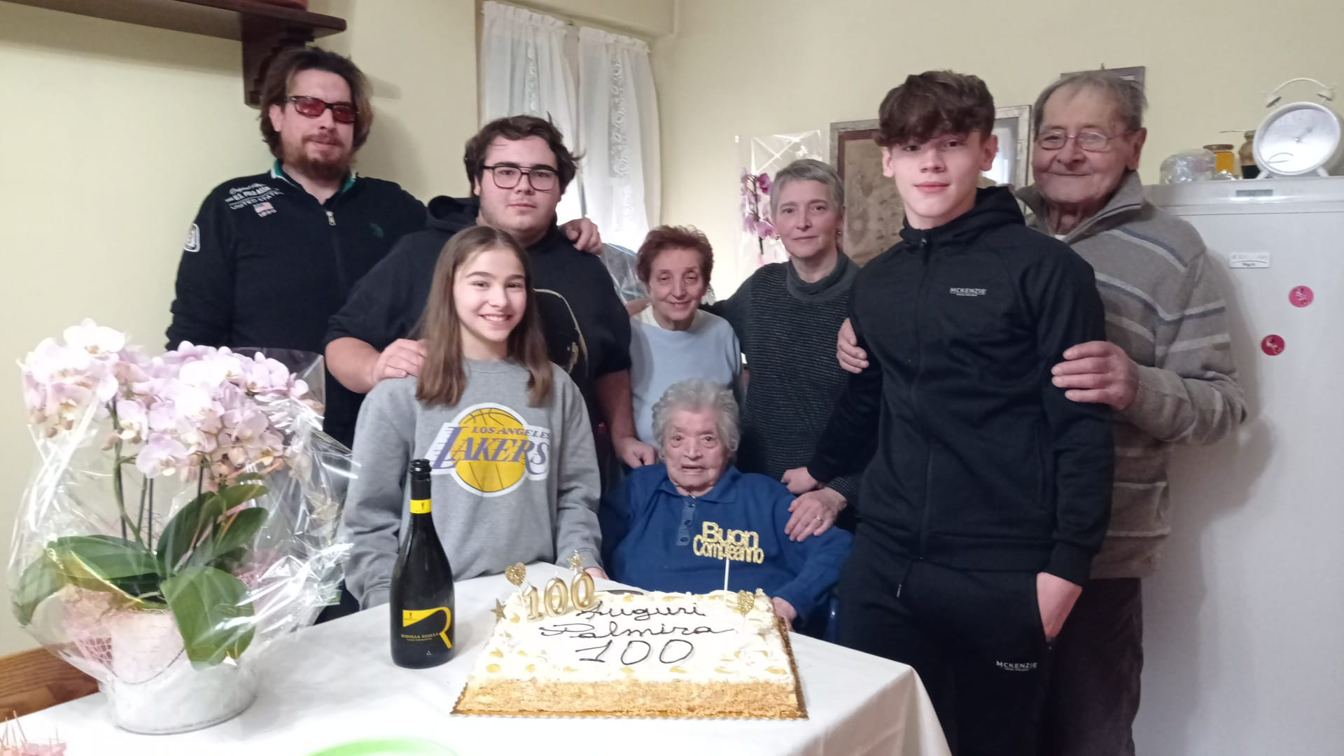 Agazzano festeggia i cento anni di Elvira Astorri, memoria storica di Cantone