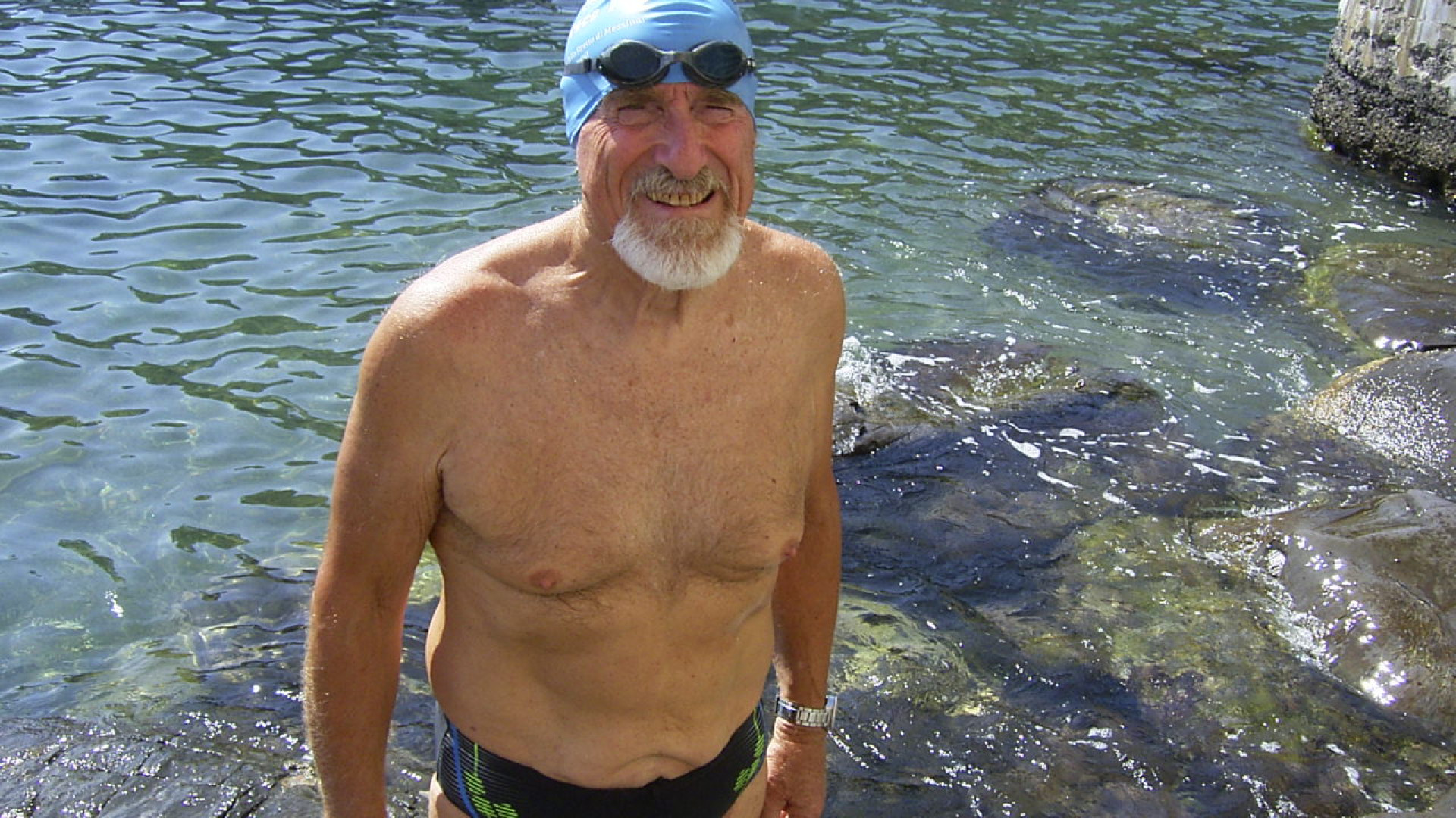 Vecchietto a chi? Bruno Cavanna e la traversata dello Stretto di Messina