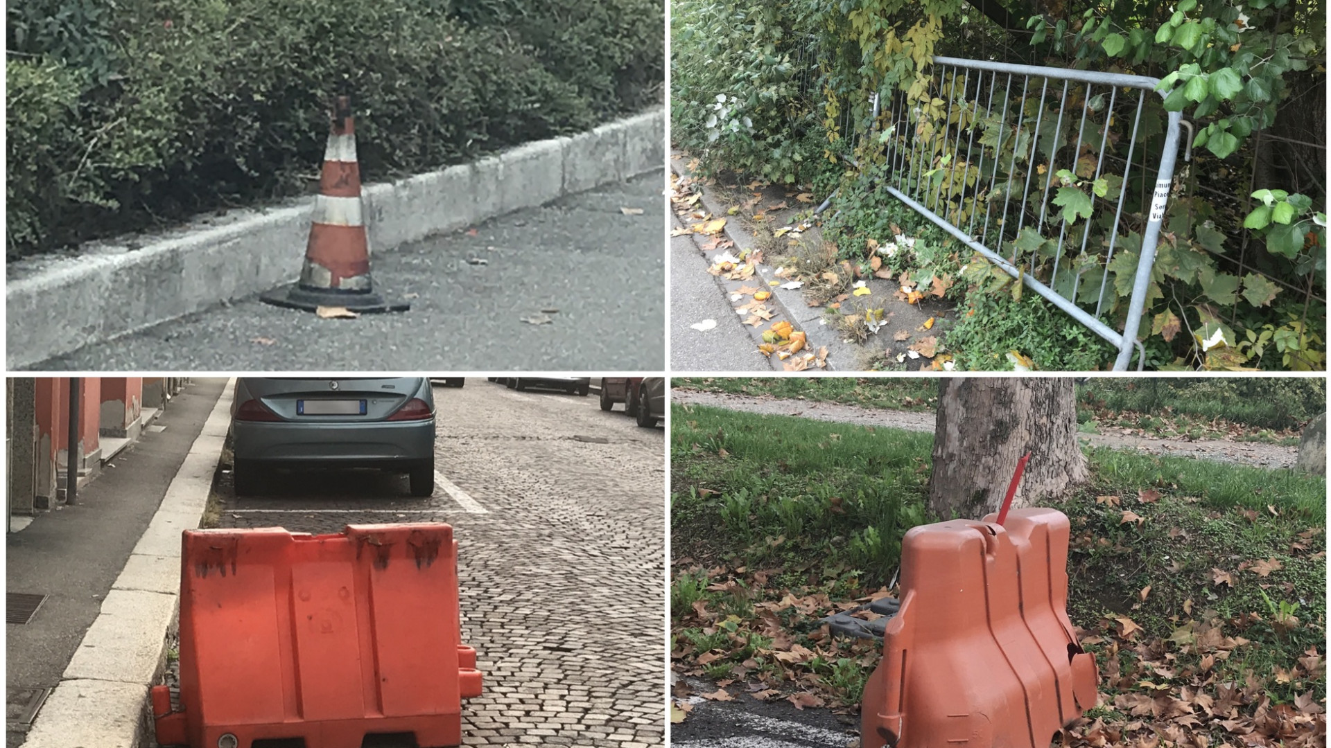 Transenne abbandonate e jersey mezzi rotti: "Il decoro dipende dai dettagli"