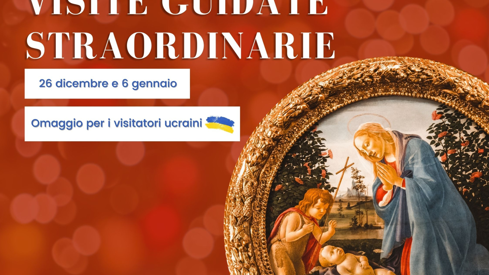 Al Farnese visite guidate per Santo Stefano e l'Epifania: edizione speciale in ucraino