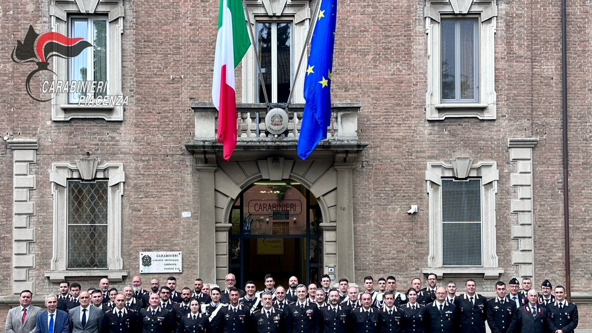 Visita piacentina per il generale Stefanizzi. Ricordato il vicebrigadiere Di Pietra