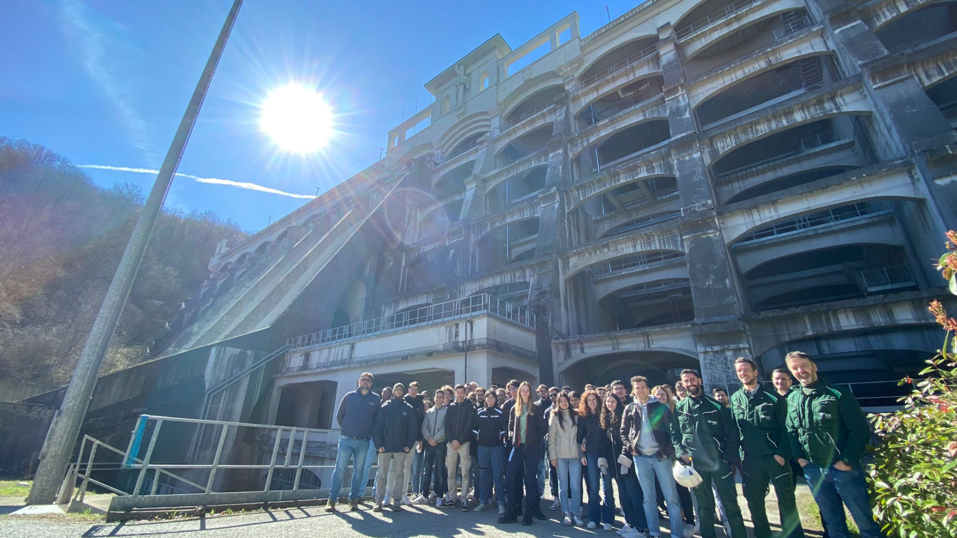 Diga del Molato, studenti del Politecnico in trasferta per studiarne i segreti