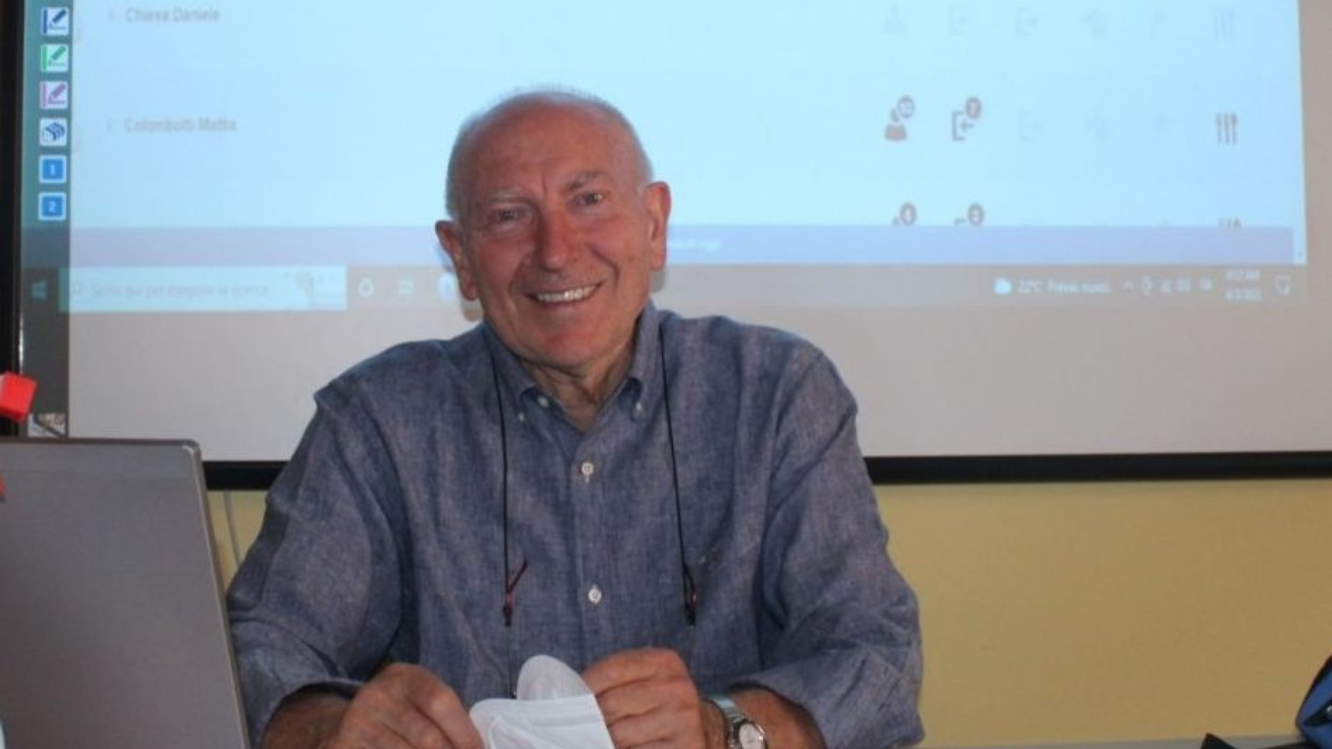 A 73 anni il professore Michele Sartori è ancora in cattedra: "Amo insegnare"