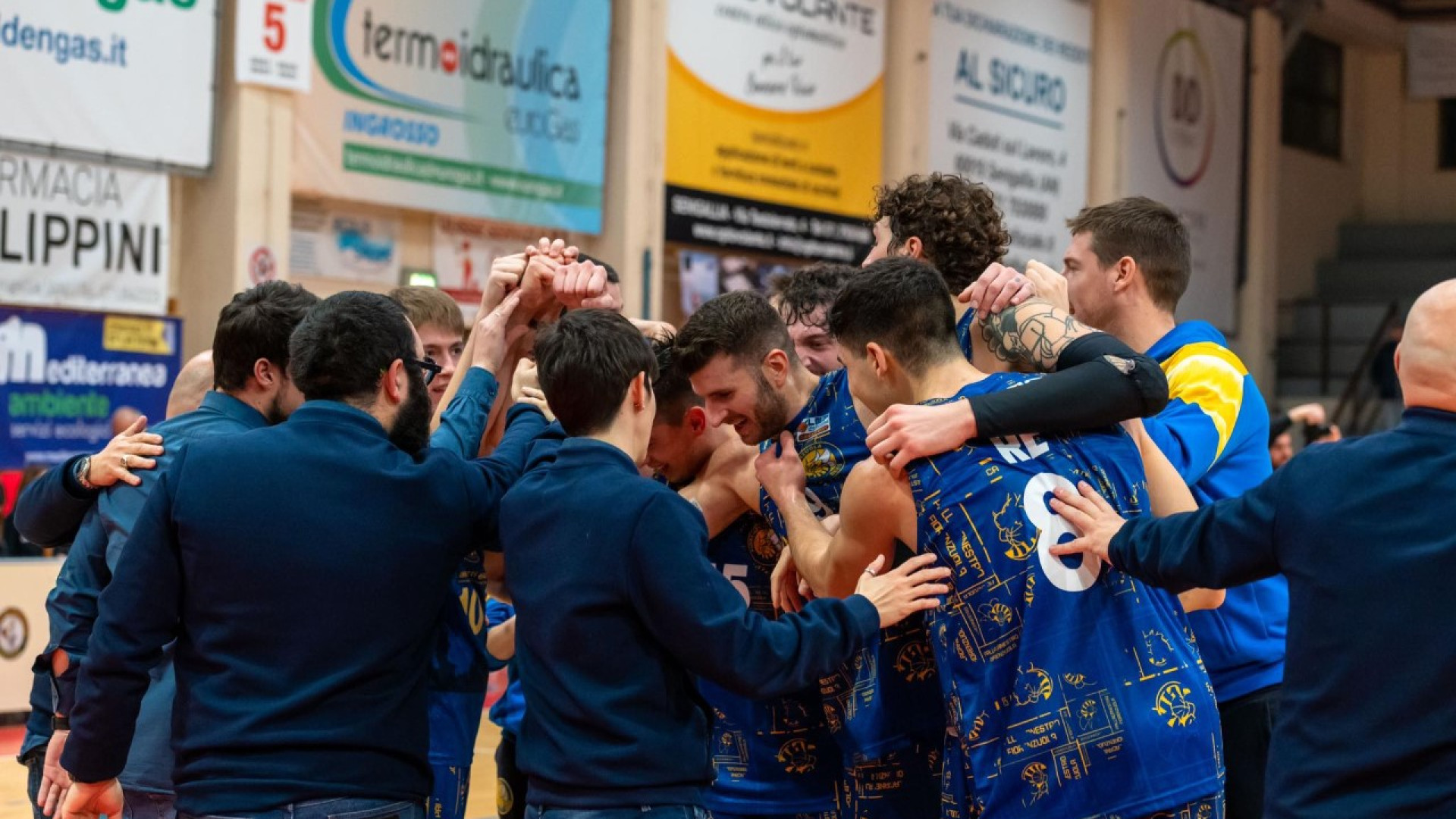 I Fiorenzuola Bees sfondano il muro dei 100 punti e superano Senigallia