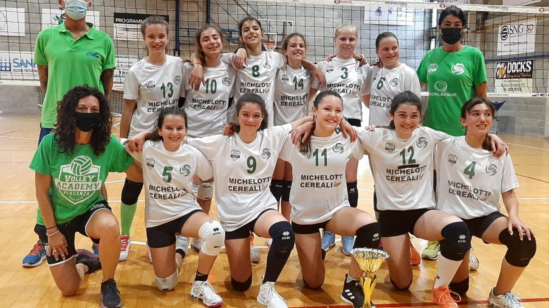 River Volley 2001, Michelotti Cereali River campione territoriale U13