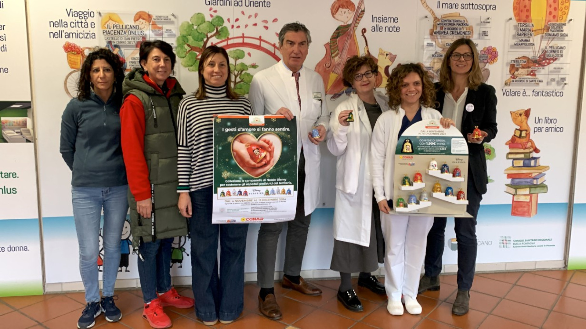 Solidarietà a Pediatria, monitor wireless per neonati grazie alle campanelle Conad
