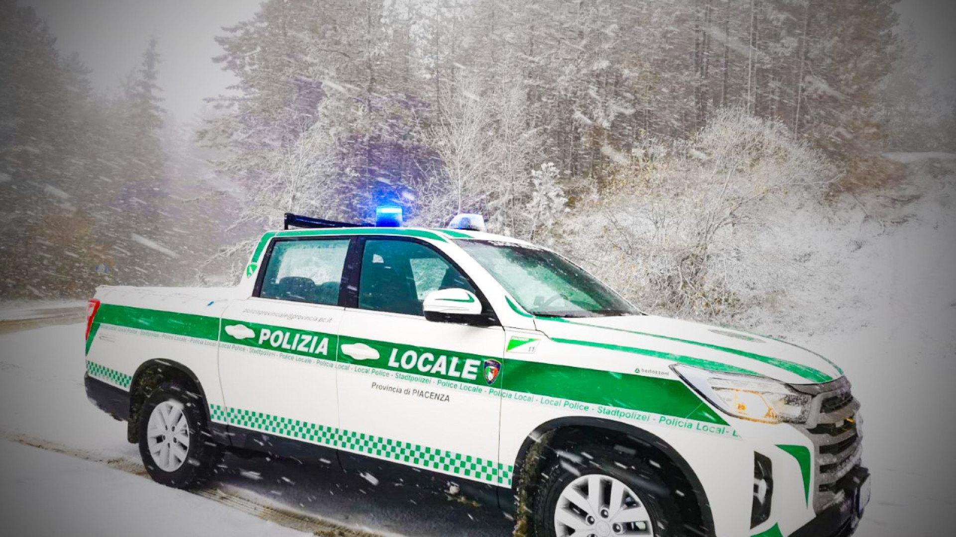 Bando sicurezza, nuovo pick-up a disposizione della polizia locale della Provincia
