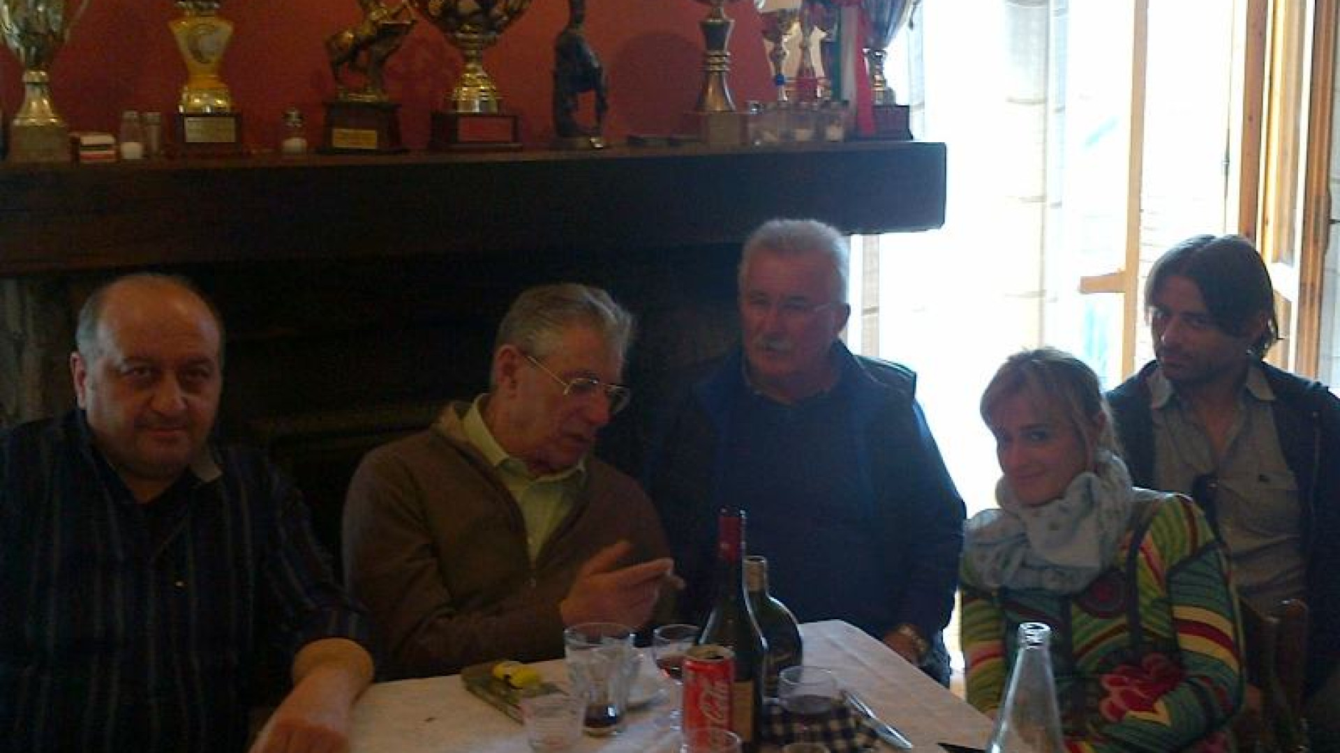 Umberto Bossi e Giulio Tremonti: pranzo piacentino in un'osteria di Cicogni