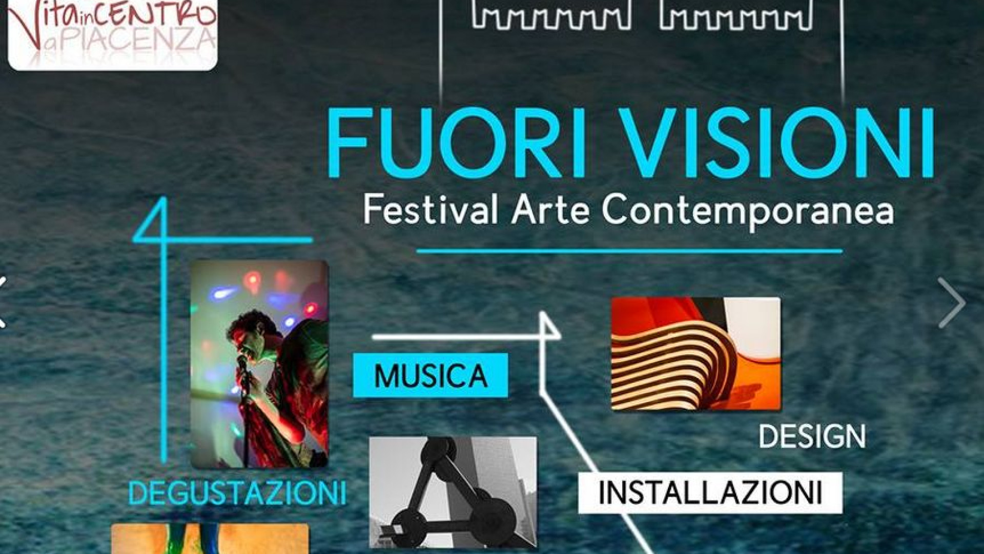 Fuori Visioni, a Piacenza il primo festival di arte contemporanea