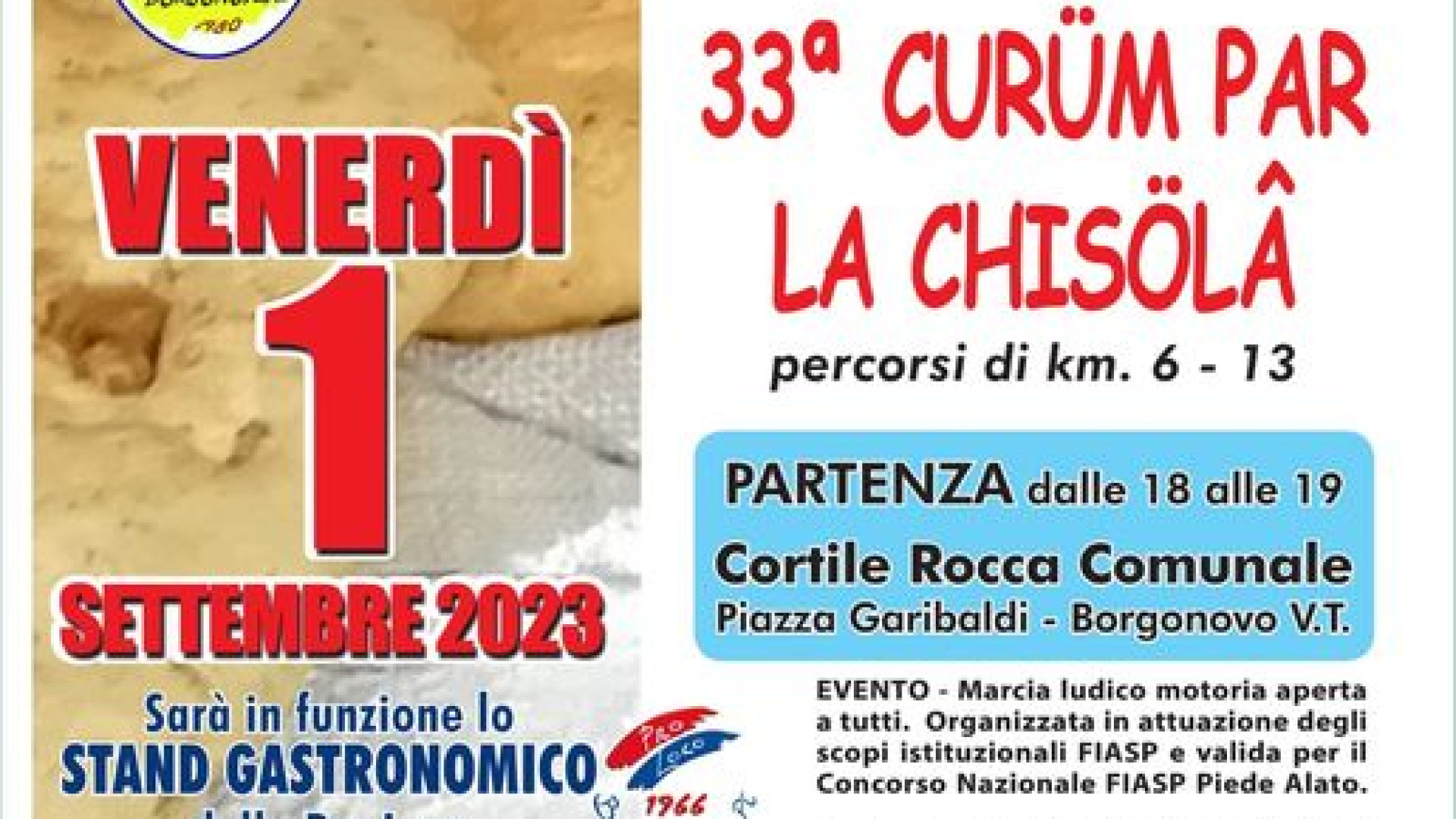 Borgonovo, oggi la marcia Curum par la chisöla. Saliscendi per le colline