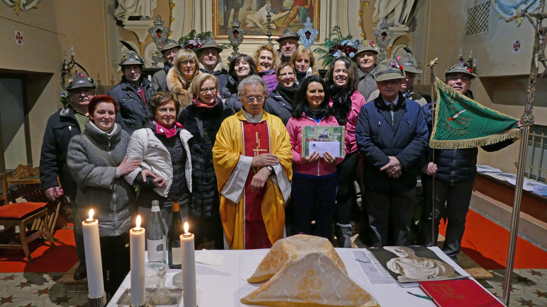Lotta contro il tumore al seno: il contributo degli alpini di Agazzano