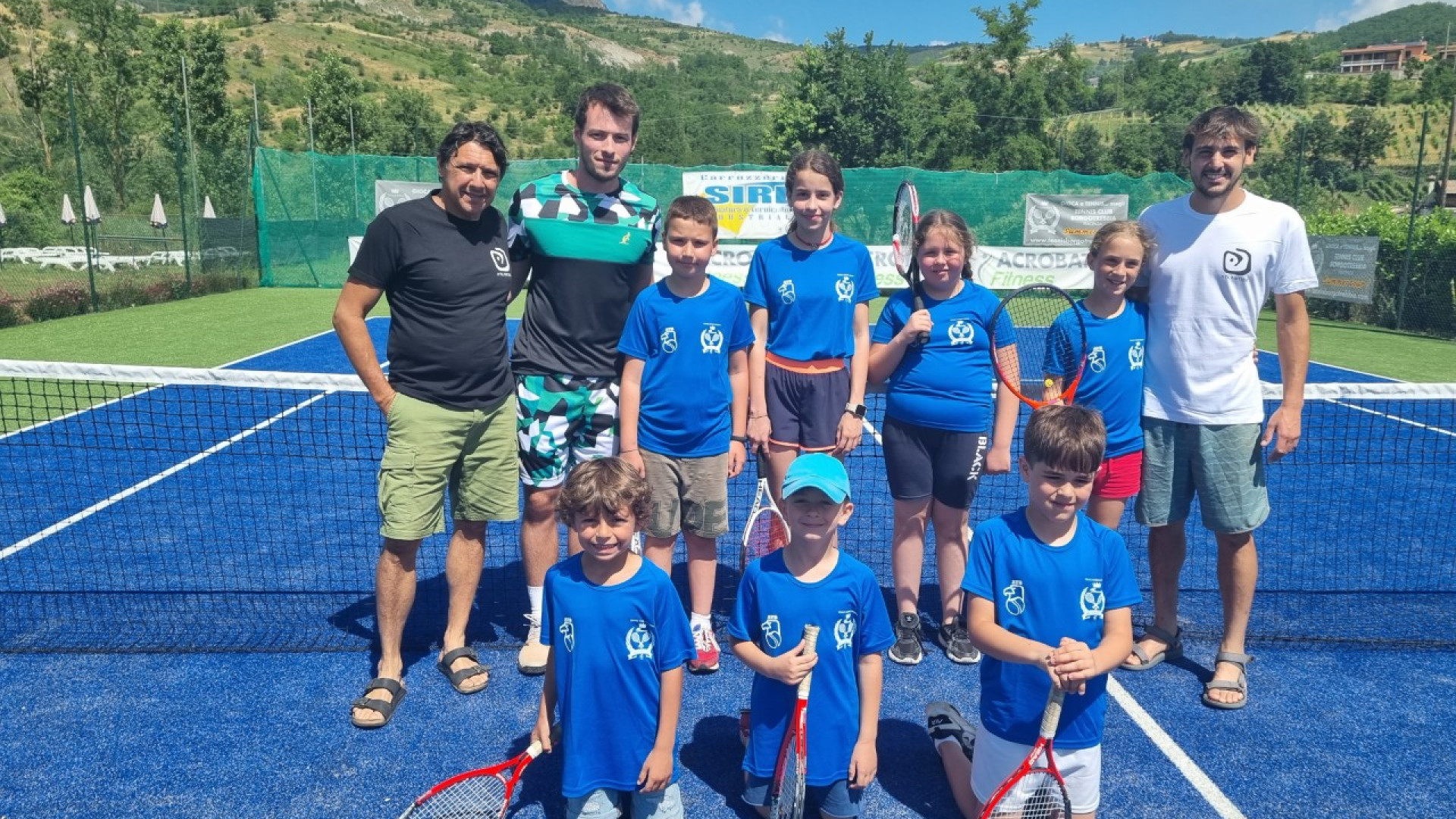 Tennis in Val Trebbia, al campus di Perino c'è il maestro Davide Corbellini