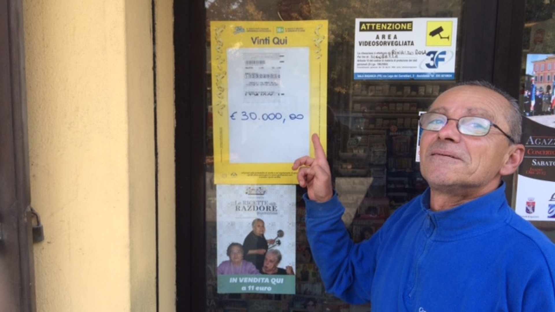 Gazzola: con un euro sfiora una vincita da un milione, ma ne vince 30mila