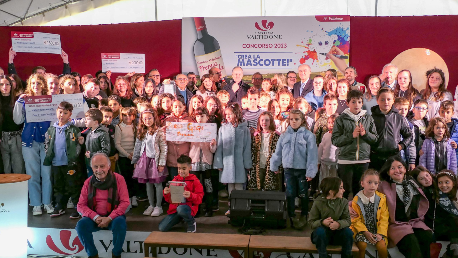Borgonovo festeggia il vino nuovo: 13mila euro dalla Cantina Valtidone a 14 scuole