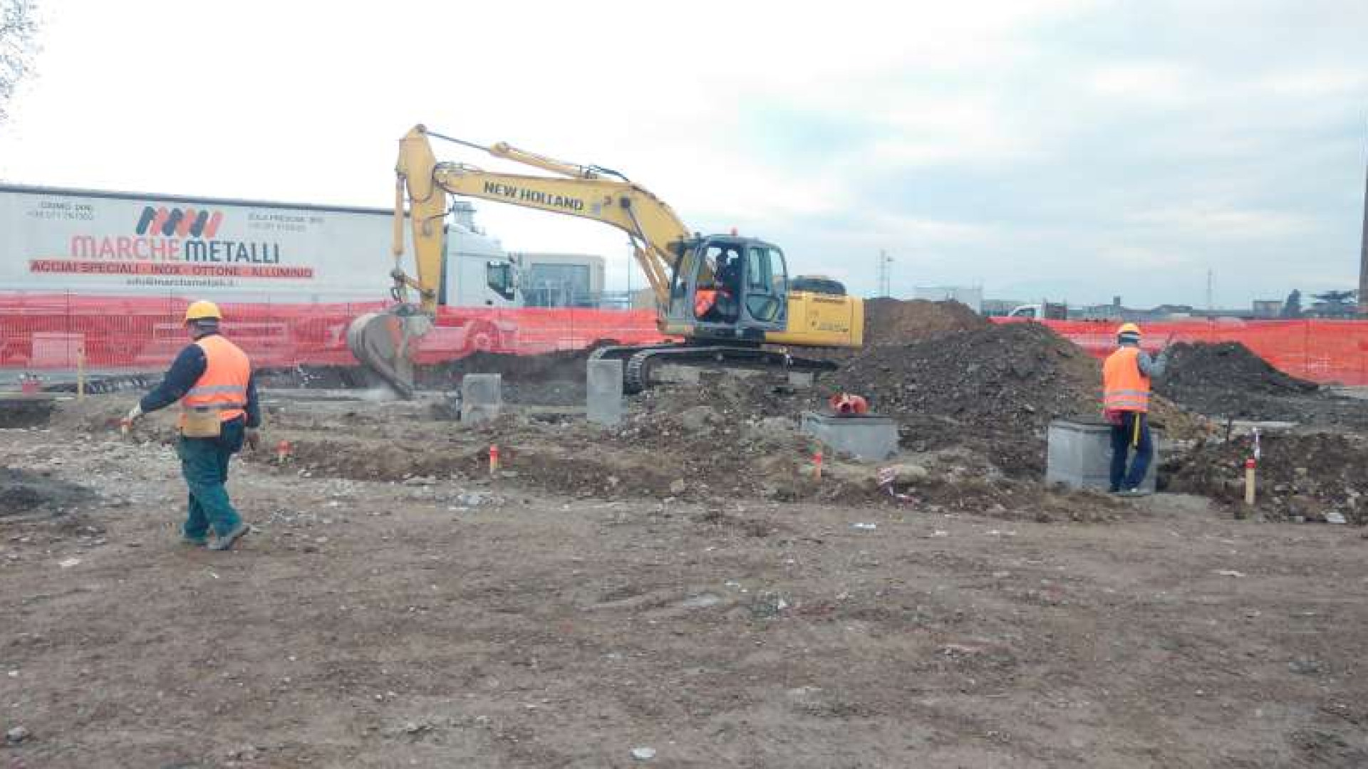 A Sarmato il cantiere dell'ex Eridania: rotonda e parcheggi entro marzo
