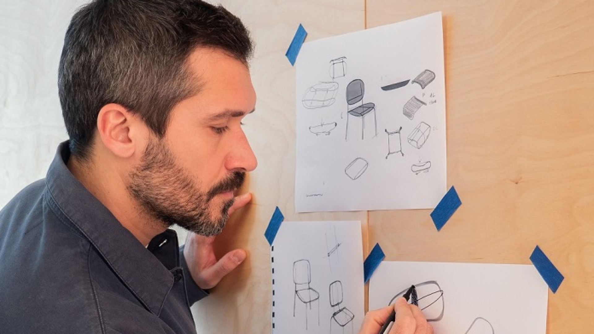 È di Fiorenzuola il primo designer italiano a progettare una sedia per Ikea