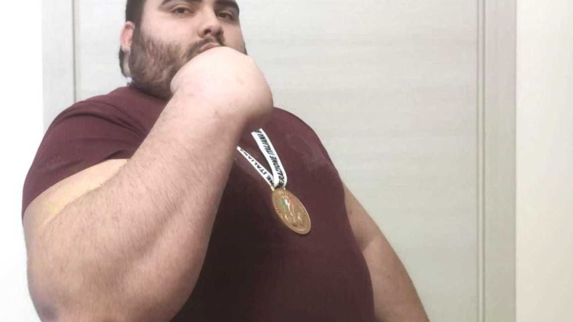 Pierluigi Sergi, sette mesi di allenamento e podio agli Italiani di Braccio di ferro