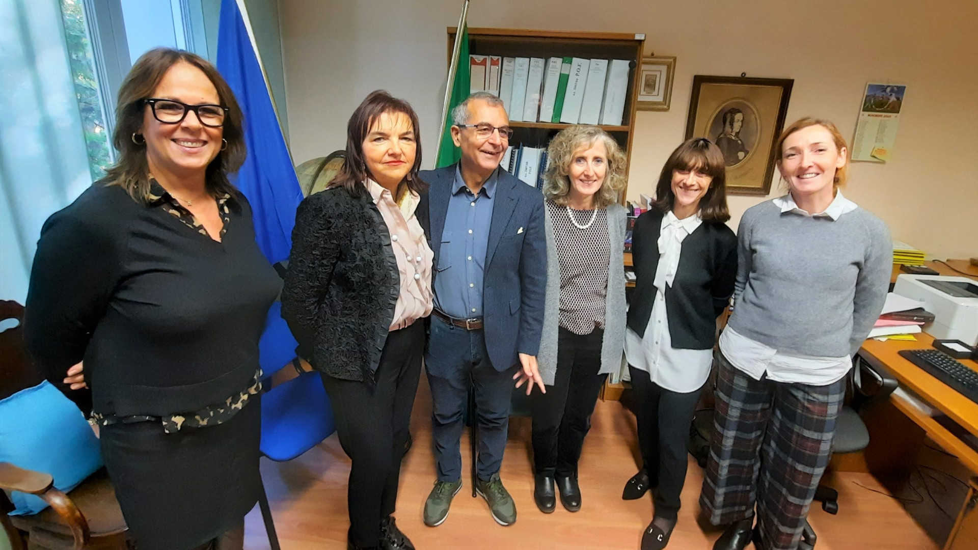 Proseguono gli incontri con le scuole: la presidente Patelli in visita al liceo Colombini