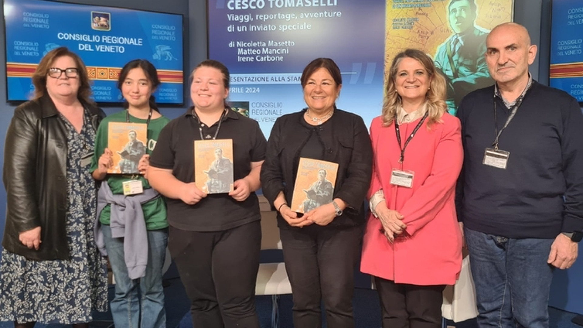 CRV - Cesco Tomaselli: presentato in Consiglio il romanzo a fumetti scritto da Nicoletta Masetto