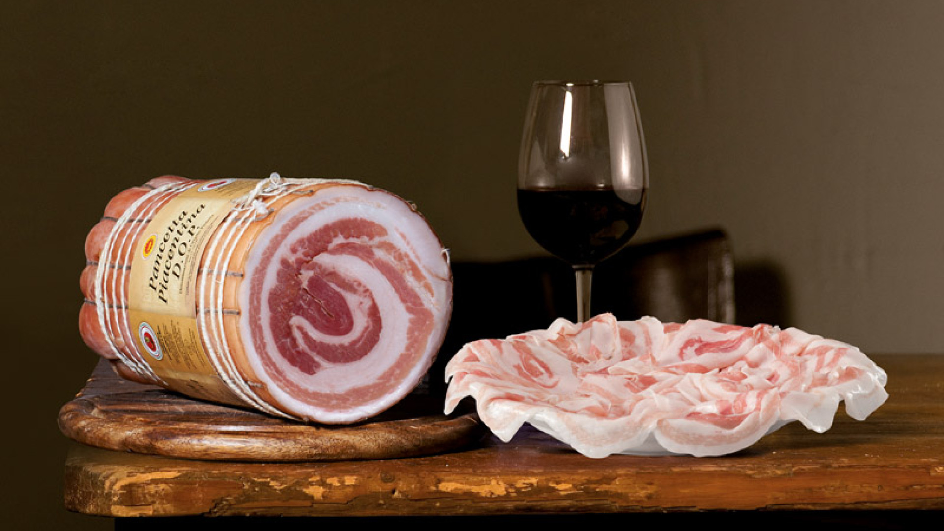 "Tramonto DiVino": quando la pancetta piacentina incontra il Grana Padano