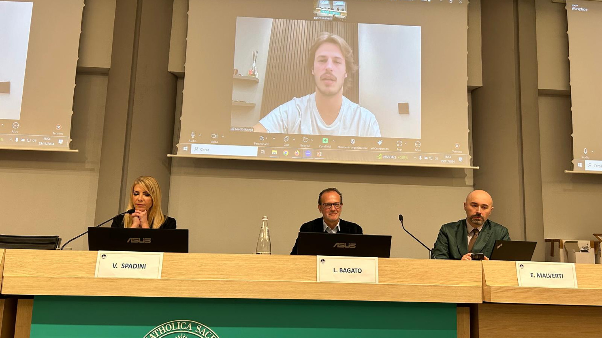 Motori e finanza: il campione di motociclismo Nicolò Bulega alla Cattolica
