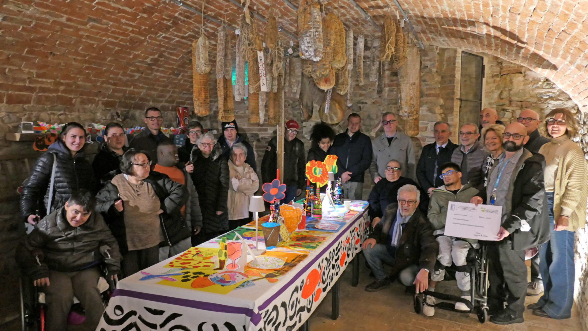 Tra arte e inclusione: "Le buffet fantastique" realizzato da ragazzi con disabilità