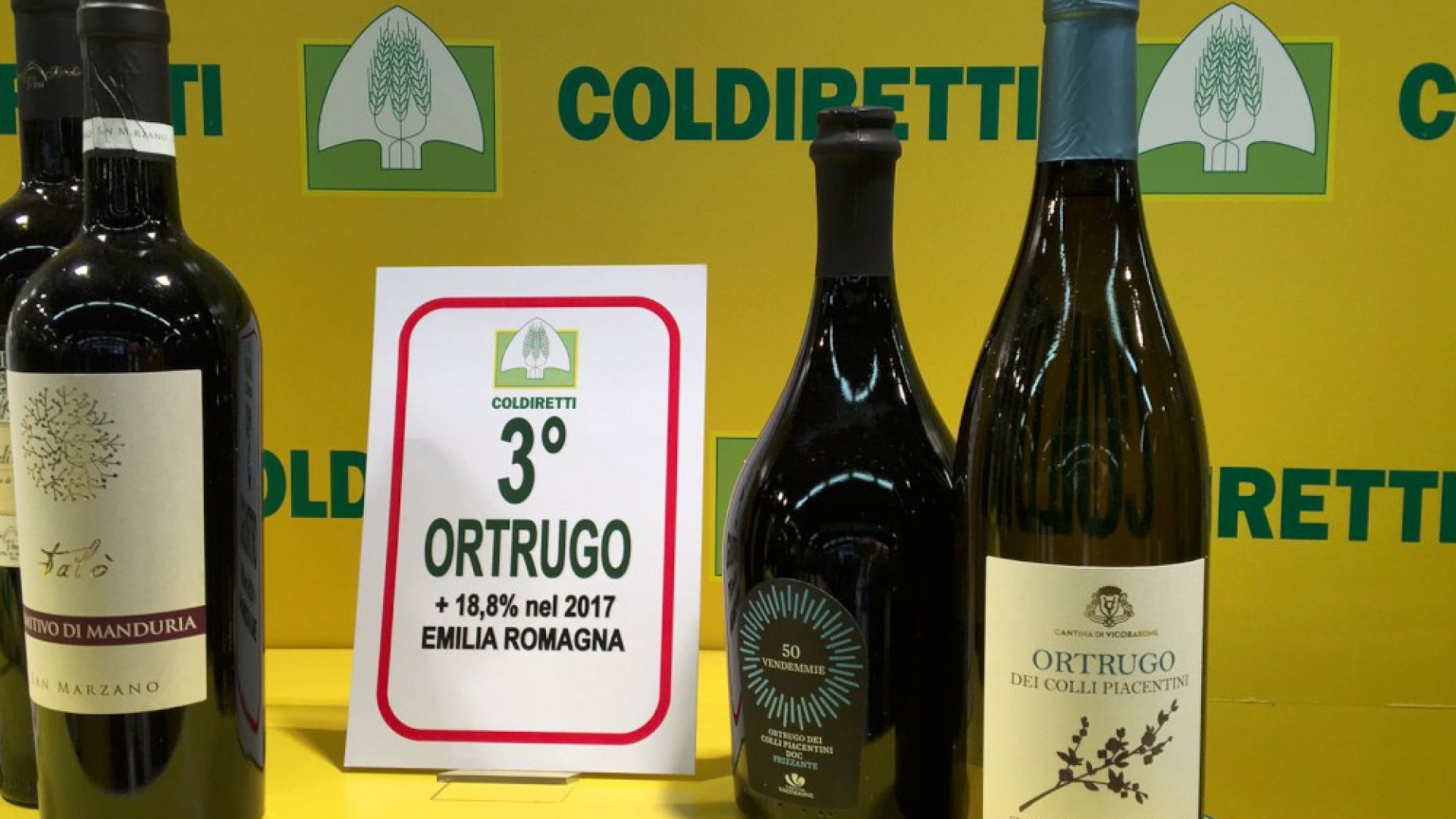 Ortrugo: aumentano le superfici di produzione, 3 le finaliste al Gran Premio