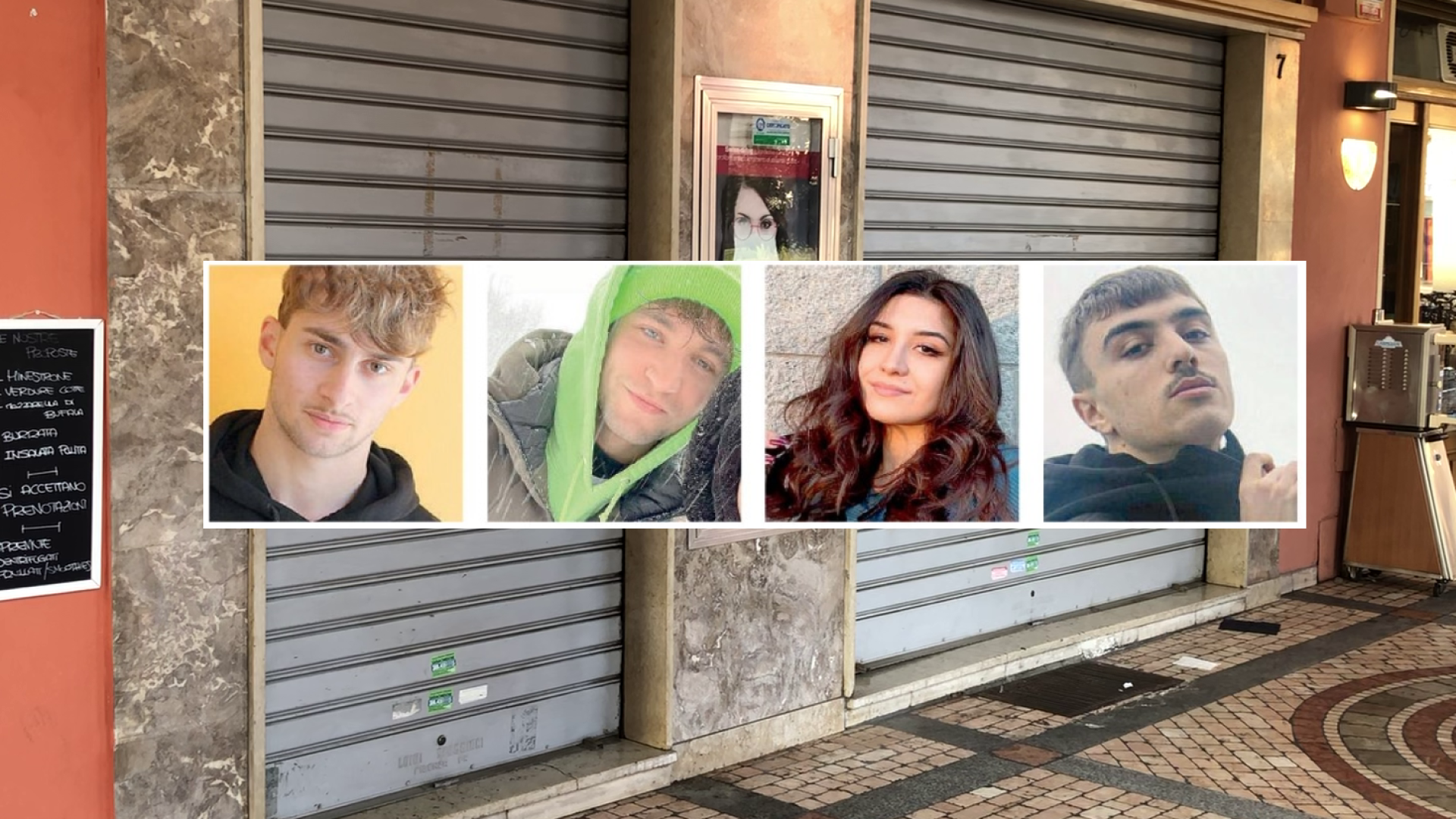 "Dolore enorme, lacerante vedere le bare in piazza". Serrande giù in segno di lutto