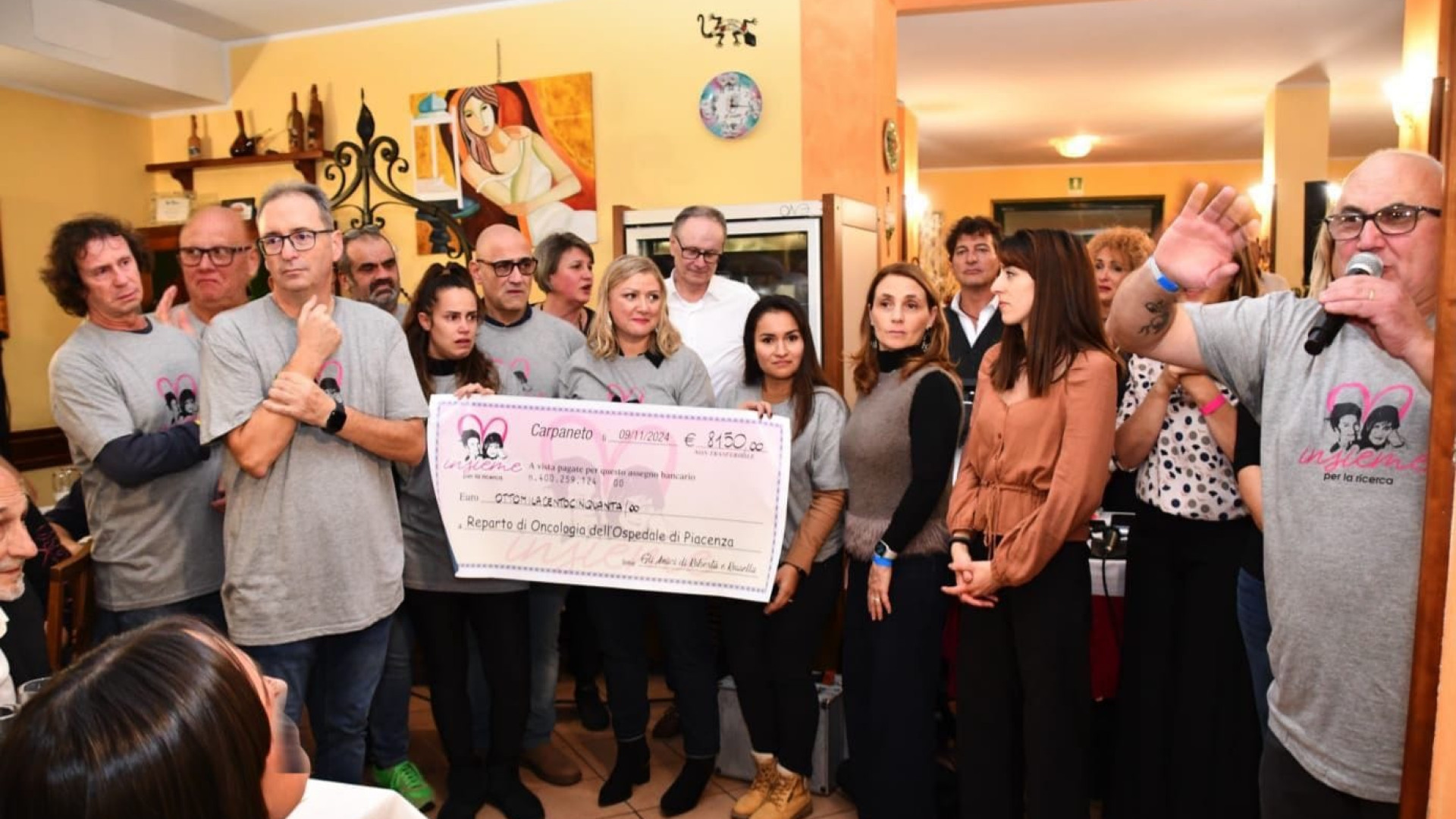 Cena in memoria di Roberta e Rossella, raccolti oltre 8mila euro per Oncologia
