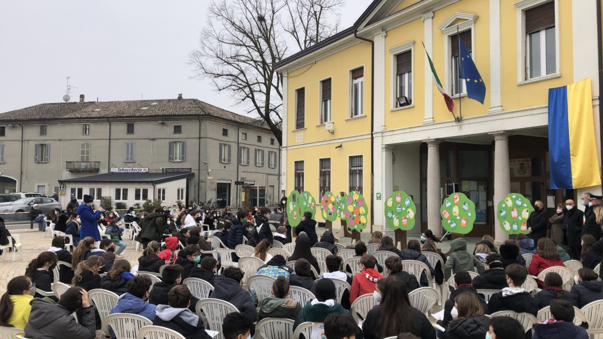 Gossolengo, nei disegni dei bambini il ricordo delle vittime di mafia