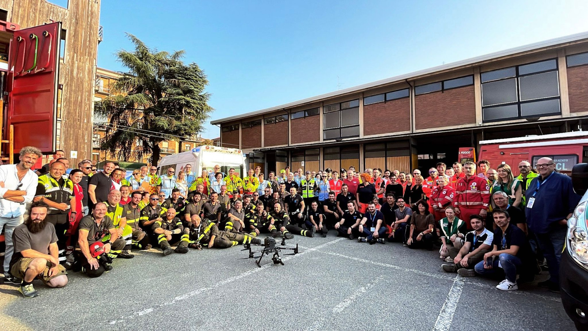 Esplode una palazzina, 25 feriti: maxi esercitazione con oltre 100 soccorritori