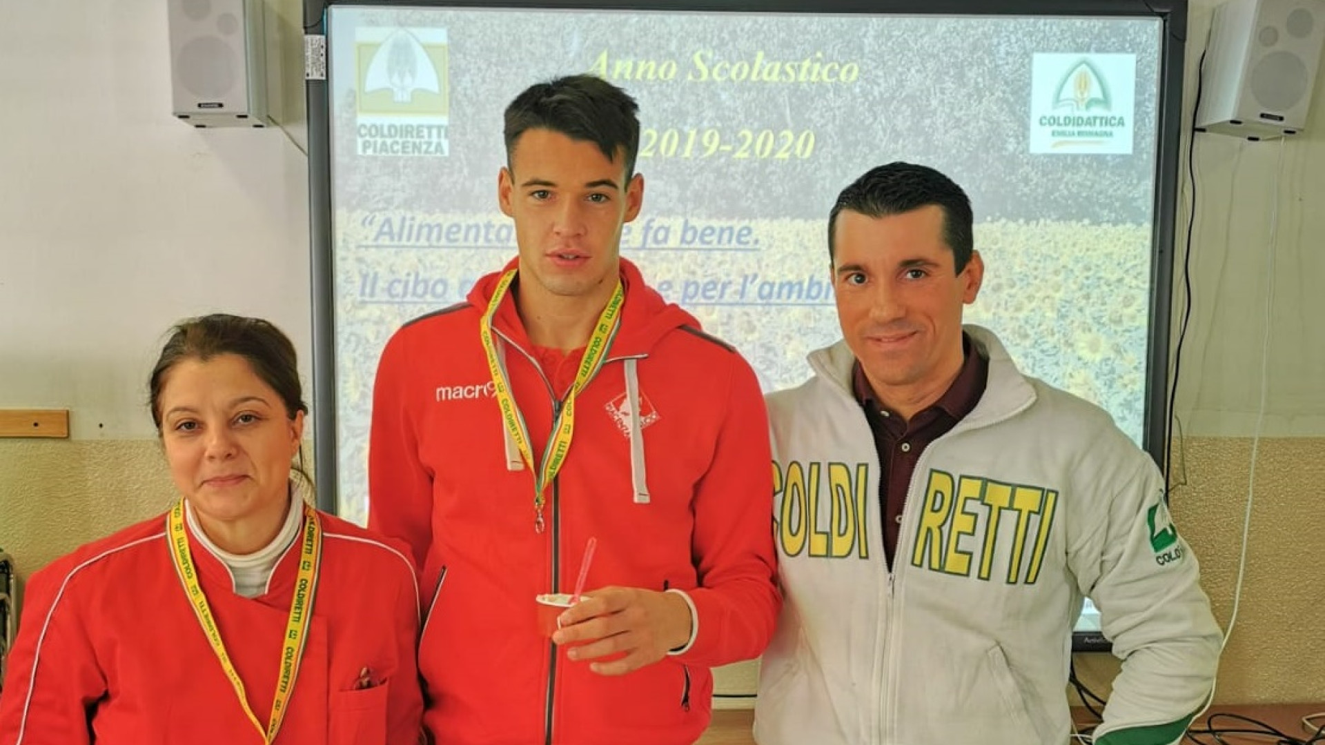 I giocatori del Piace in cattedra: "Ecco i consigli per una dieta sportiva"