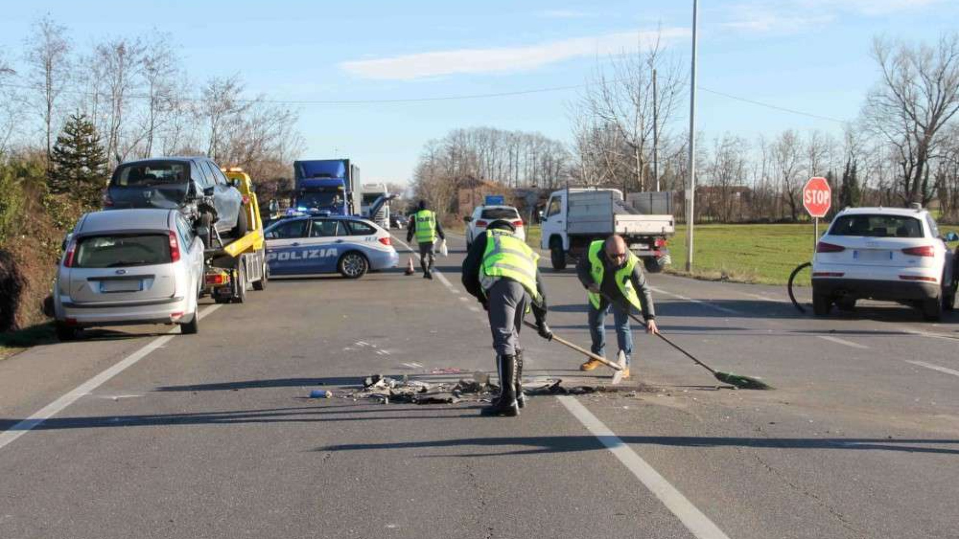 Carambola tra quattro auto sulla 45 dopo Settima, ferita 27enne