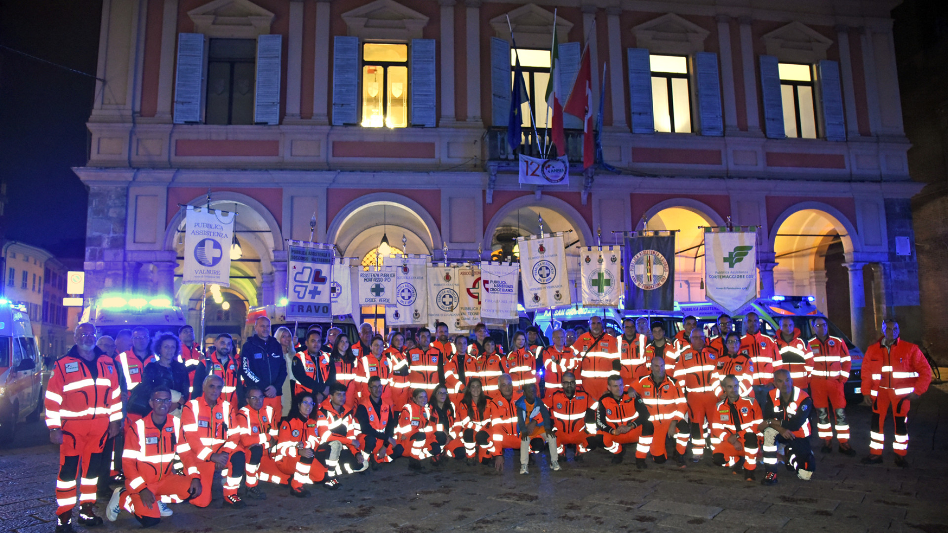 Anpas festeggia 120 anni: a Piacenza 1500 volontari e 40mila servizi nel 2023